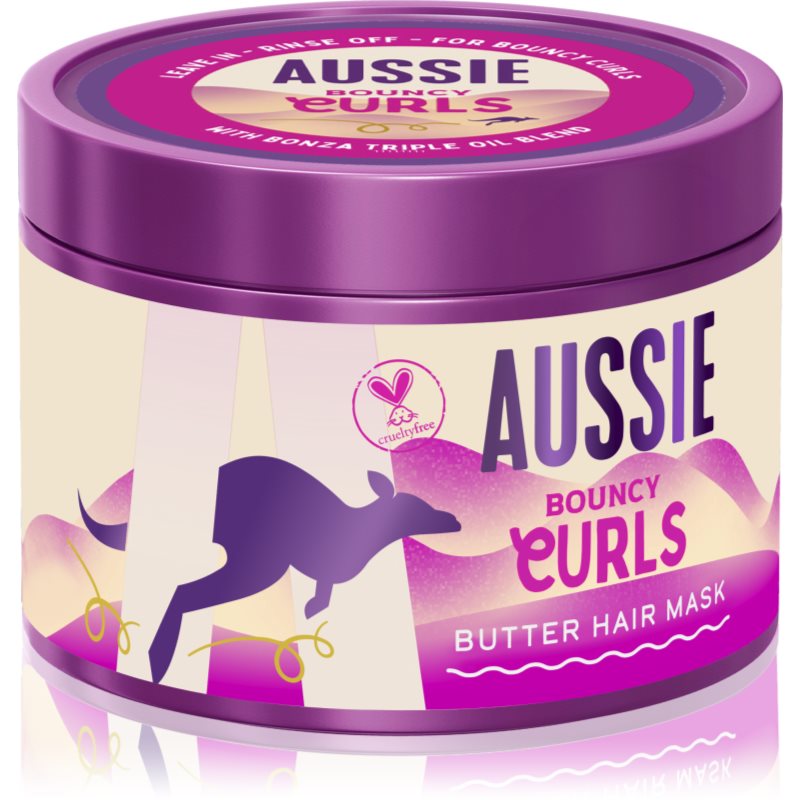 Aussie Bouncy Curls Hydratisierende Maske für lockiges Haar 500 ml