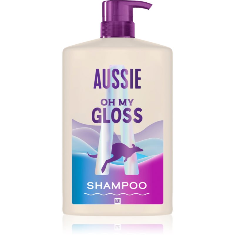 Aussie Oh My Gloss Shampoo szampon do nabłyszczania i zmiękczania włosów 1000 ml