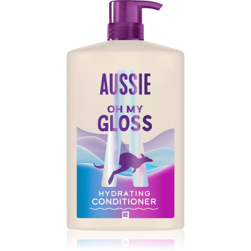 Aussie Oh My Gloss Hydrating Conditioner odżywka rozjaśniająca i nawilżająca 1000 ml