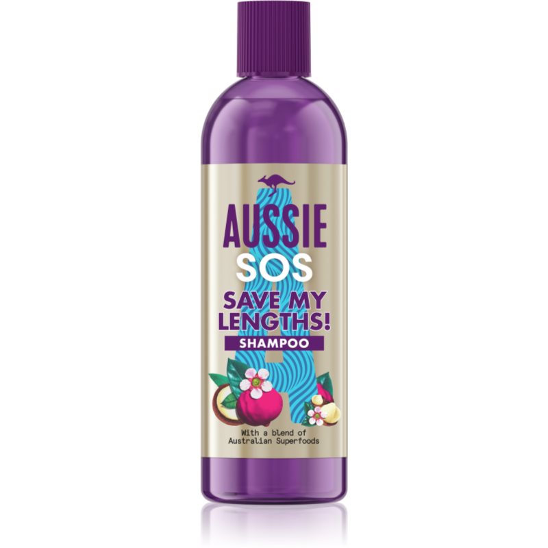 E-shop Aussie SOS Save My Lengths! regenerační šampon pro slabé a poškozené vlasy pro ženy 290 ml