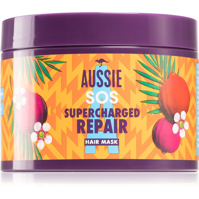 Aussie SOS Supercharged Repair plaukų kaukė 450 ml