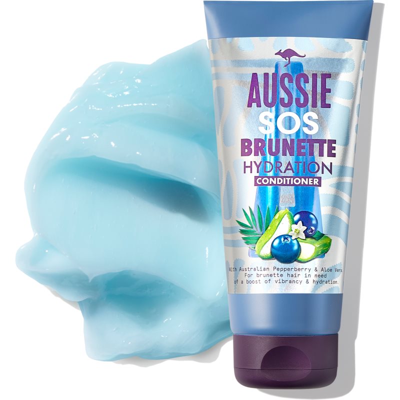 Aussie SOS Brunette Hair Balm For Dark Hair 200 Ml