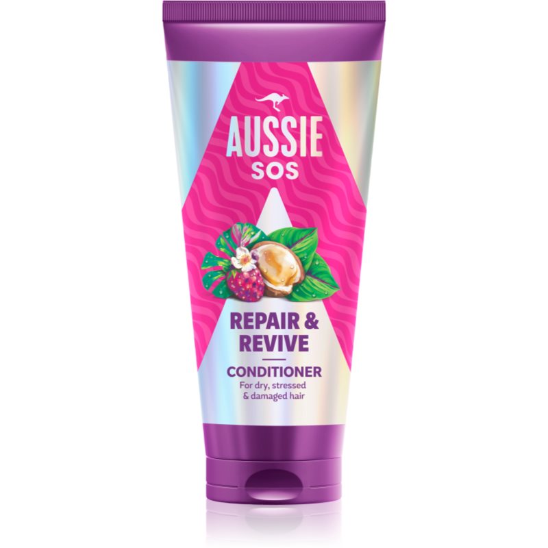 Aussie SOS Repair Revive hranilni balzam za obremenjene lase in lasišče 200 ml