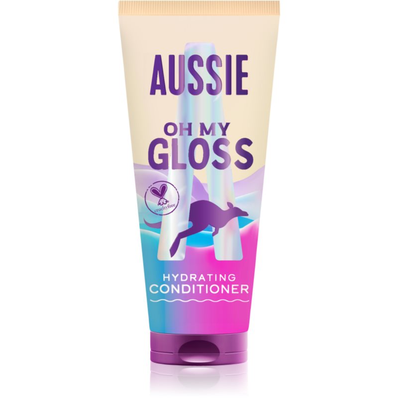 Aussie Oh My Gloss Hydrating Conditioner Aufhellender und Feuchtigkeit spendender Conditioner 200 ml