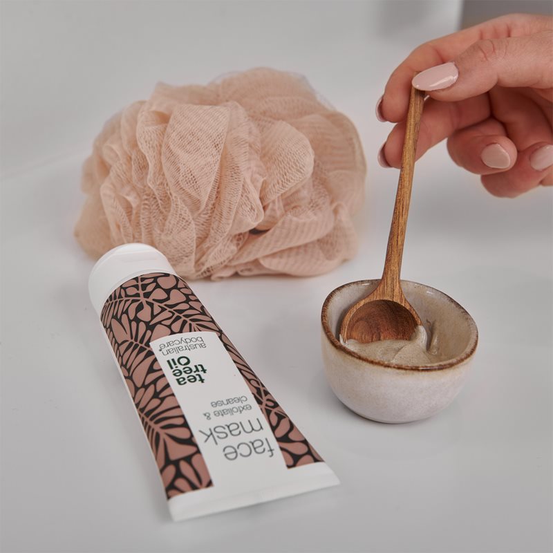 Australian Bodycare Tea Tree Oil Cleansing Clay Face Mask With Tea Tree Oil 100 Ml