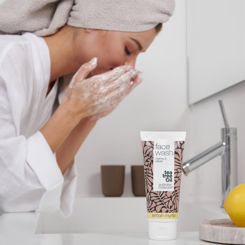 Australian Bodycare Tea Tree Oil Lemon Myrtle очищуючий гель для шкіри для проблемної шкіри 100 мл