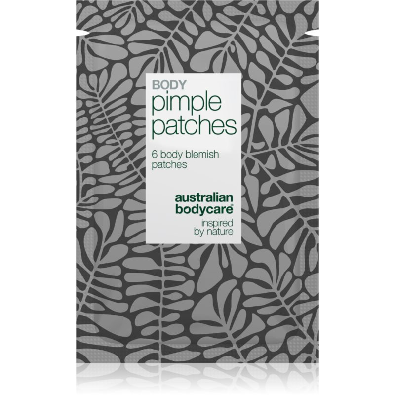 Australian Bodycare Body Pimple Patches lokální péče proti akné na tělo 6 ks