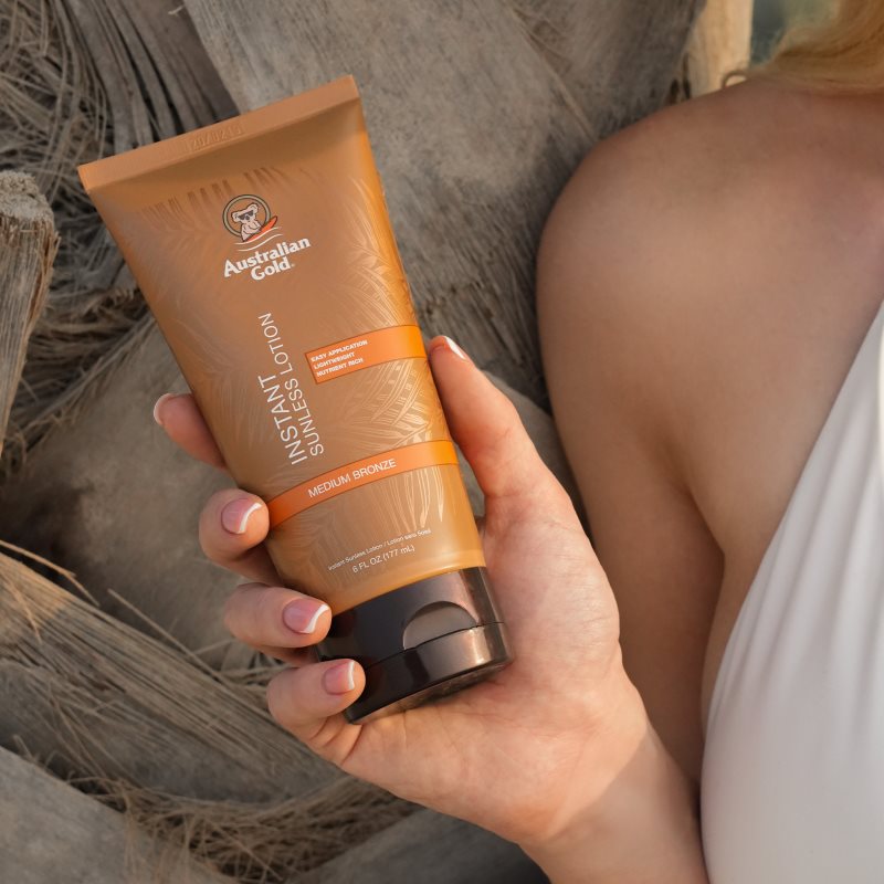 Australian Gold Instant Sunless samoopalovací mléko Medium Bronze 177 ml