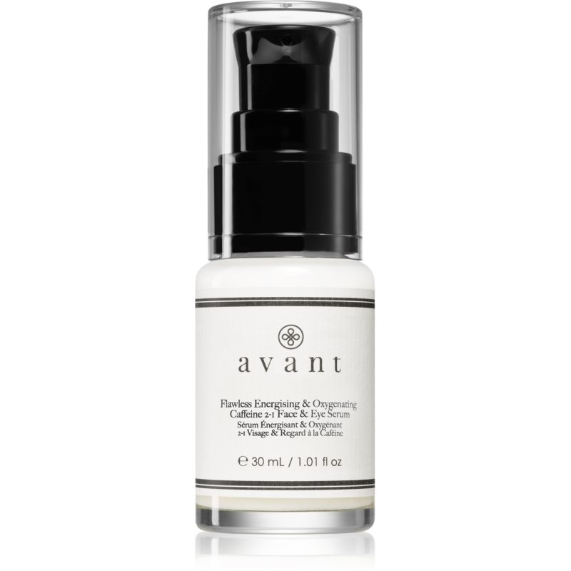 Avant Age Protect & UV Flawless Energising & Oxygenating Caffeine 2-1 Face & Eye Serum Energising Serum For The Face And Eye Area 30 Ml