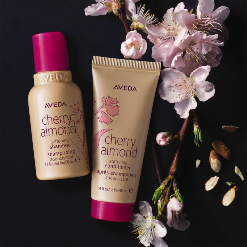 Aveda Cherry Almond Softening Shampoo Nourishing Shampoo For Shiny And Soft Hair 50 Ml