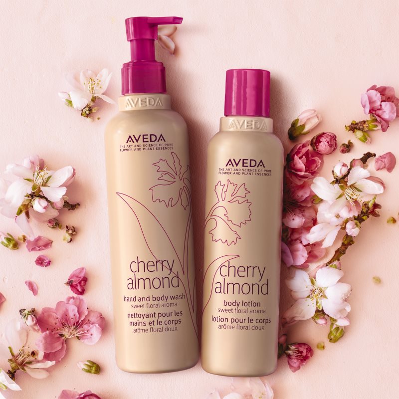 Aveda Cherry Almond Hand And Body Wash Nourishing Shower Gel For Hands And Body 50 Ml