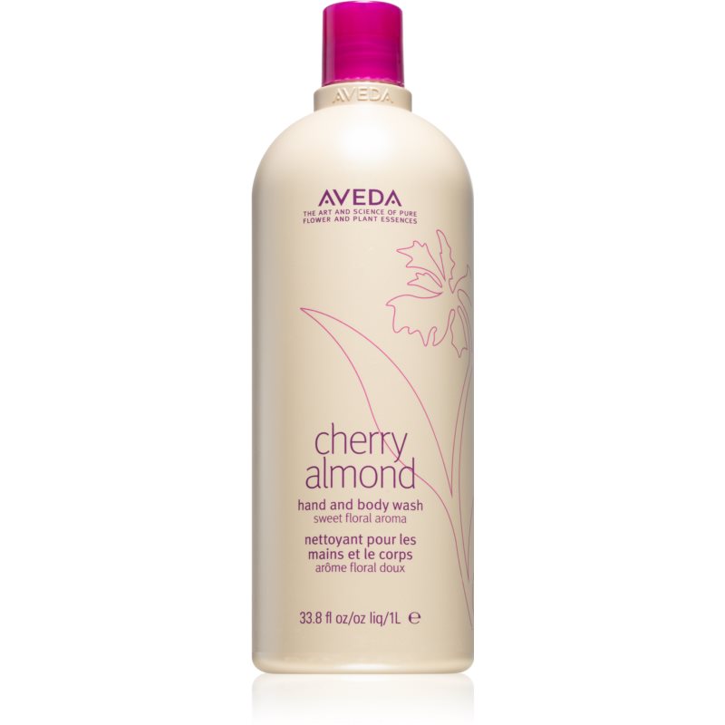 Aveda Cherry Almond Hand and Body Wash nährendes Duschgel für Hände und Körper 1000 ml