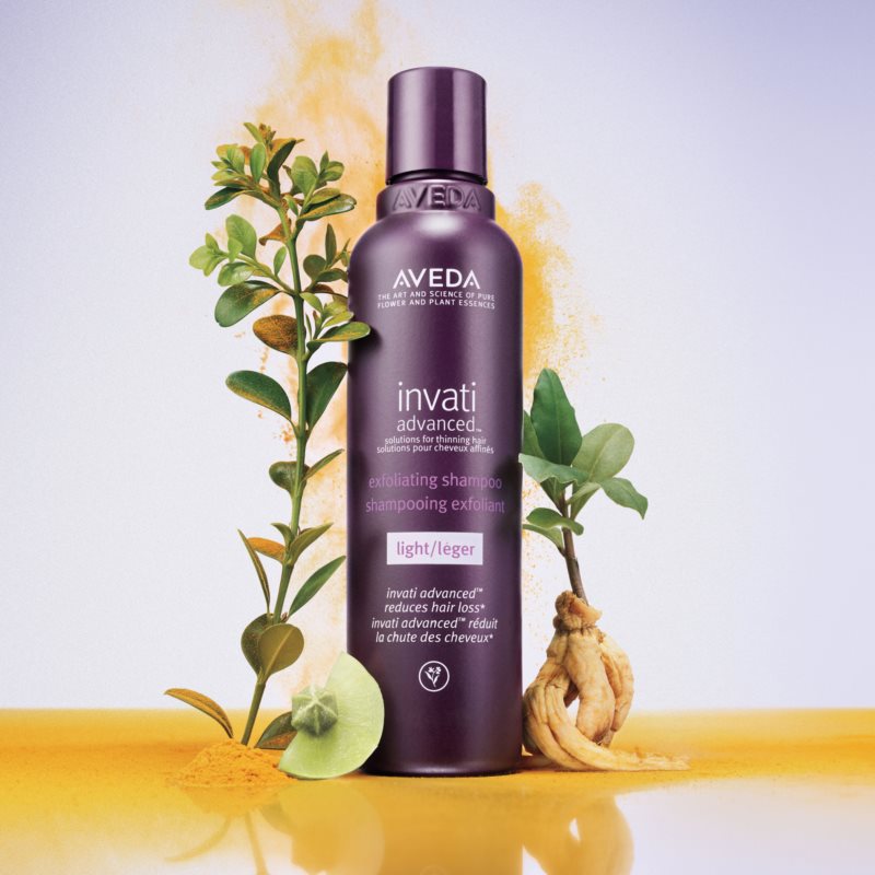 Aveda Invati Advanced™ Exfoliating Light Shampoo делікатний очищуючий шампунь з ефектом пілінгу 50 мл