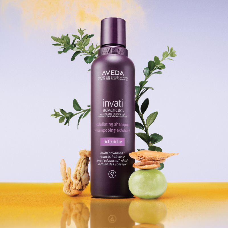 Aveda Invati Advanced™ Exfoliating Rich Shampoo Deep Cleanse Clarifying Shampoo With Exfoliating Effect 200 Ml