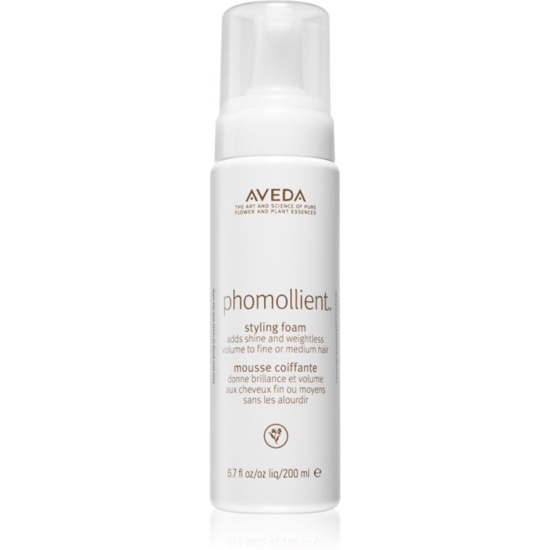Aveda Phomollienttm Styling Foam styling mousse for hairstyle definition and shape for fine to norma