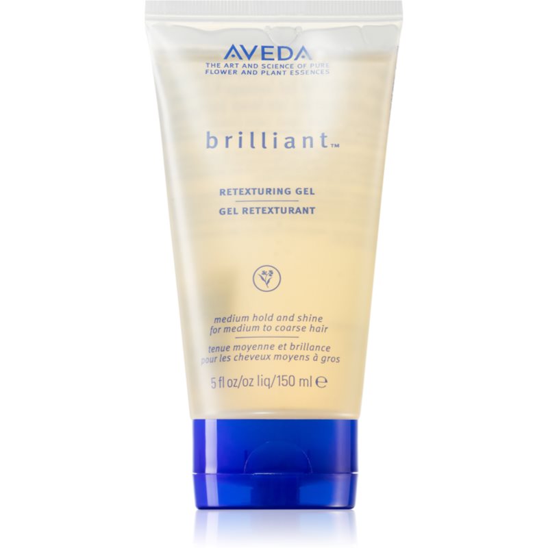 Aveda Brillianttm Retexturing Gel hair gel for shiny and soft hair 150 ml
