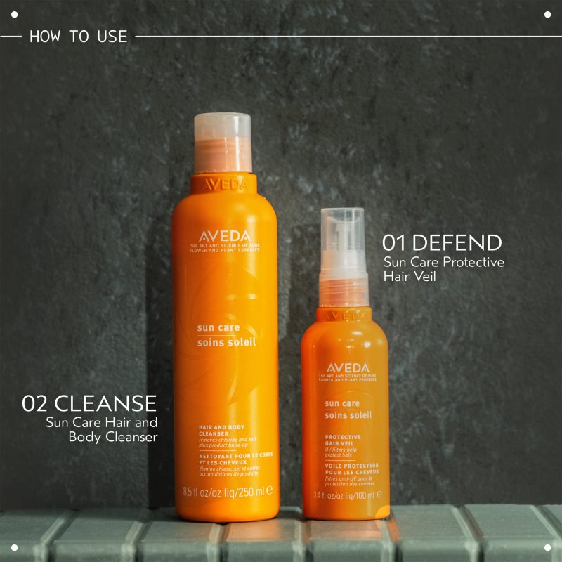 Aveda Sun Care Protective Hair Veil voděodolný sprej pro vlasy namáhané sluncem 100 ml (obrázek 3)