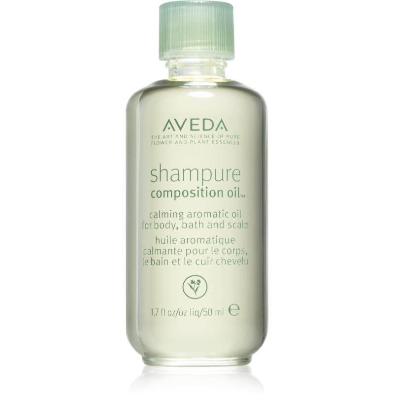 Aveda Shampure™ Composition Oil™ заспокоююча олійка для вани для обличчя та тіла 50 мл