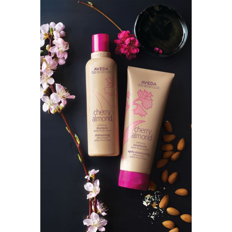 Aveda Cherry Almond Softening Shampoo поживний шампунь для блиску та шовковистості волосся 250 мл