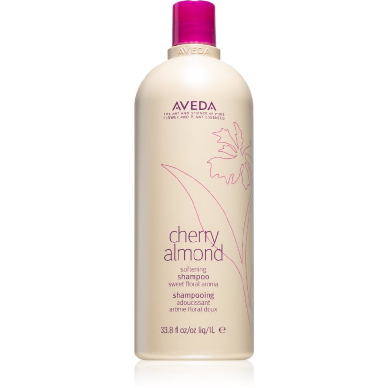 Aveda cherry almond softening shampoo tápláló sampon a fénylő és selymes hajért 1000 ml