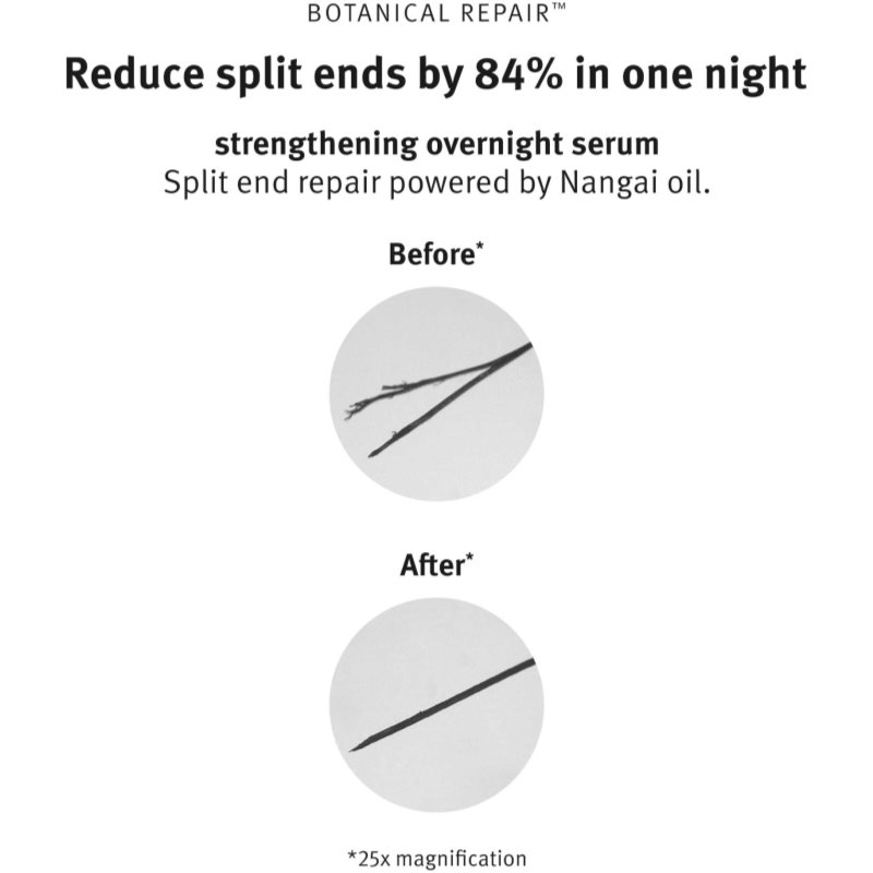 Aveda Botanical Repair™ Strengthening Overnight Serum нічна відновлююча сироватка для волосся 30 мл