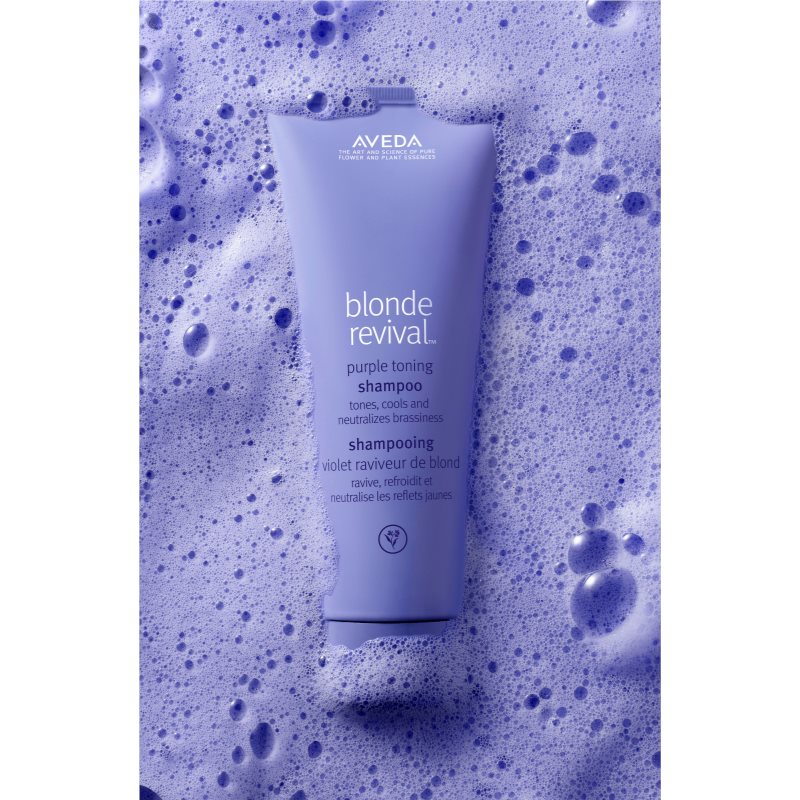 Aveda Blonde Revival™ Purple Toning Shampoo фіолетовий тонуючий шампунь для освітленого та мілірованого волосся 200 мл