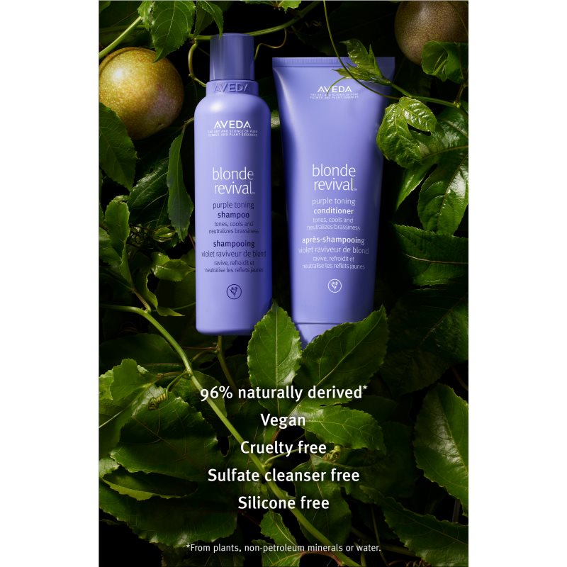 Aveda Blonde Revival™ Purple Toning Shampoo Purple Toning Shampoo For Bleached Or Highlighted Hair 1000 Ml