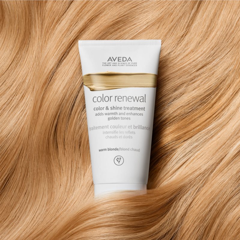 Aveda Color Renewal Color & Shine Treatment бондінг-маска для фарбування волосся для волосся відтінок Warm Blonde 150 мл