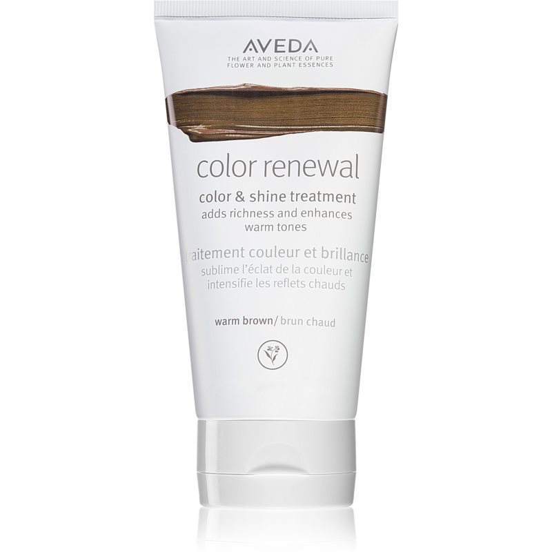 Aveda Color Renewal Color & Shine Treatment bonding colour mask for hair shade Warm Brown 150 ml
