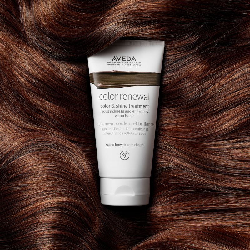 Aveda Color Renewal Color & Shine Treatment бондінг-маска для фарбування волосся для волосся відтінок Warm Brown 150 мл