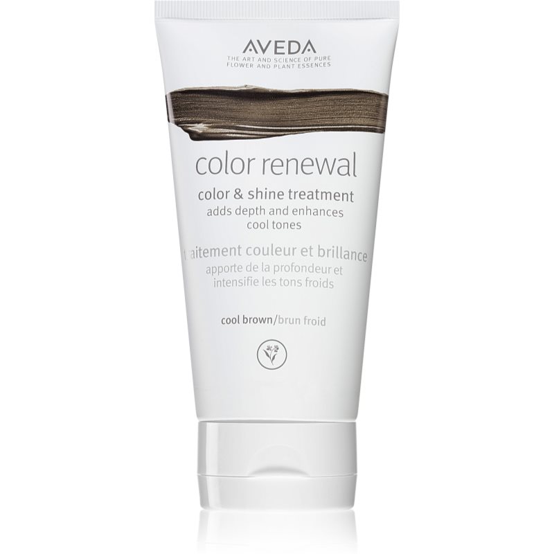 Aveda Color Renewal Color & Shine Treatment farbiaca maska na vlasy odtieň Cool Brown 150 ml