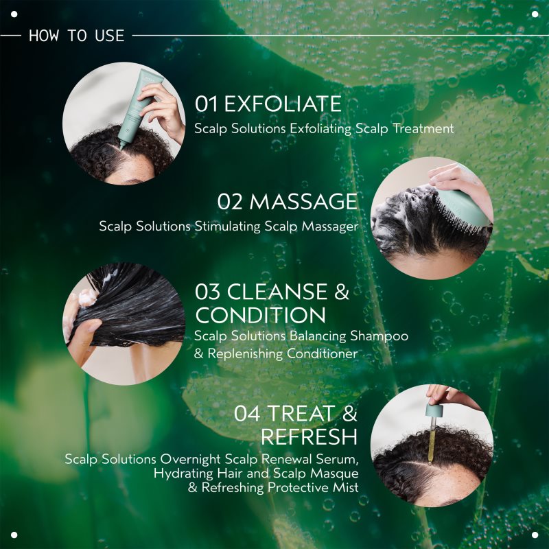 Aveda Scalp Solutions Balancing Shampoo zklidňující šampon pro obnovu pokožky hlavy 50 ml (obrázek 3)