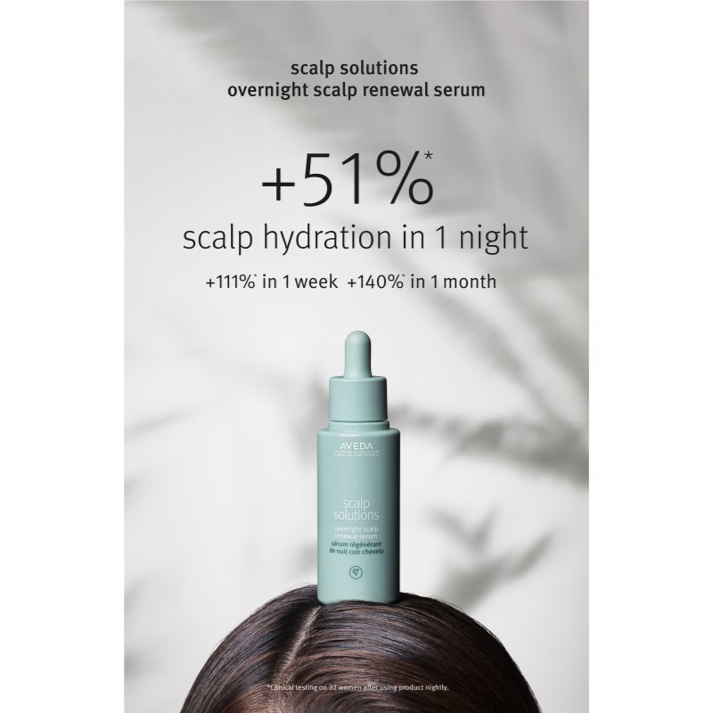 Aveda Scalp Solutions Overnight Scalp Renewal Serum Night Serum For Healthy Scalp 50 Ml