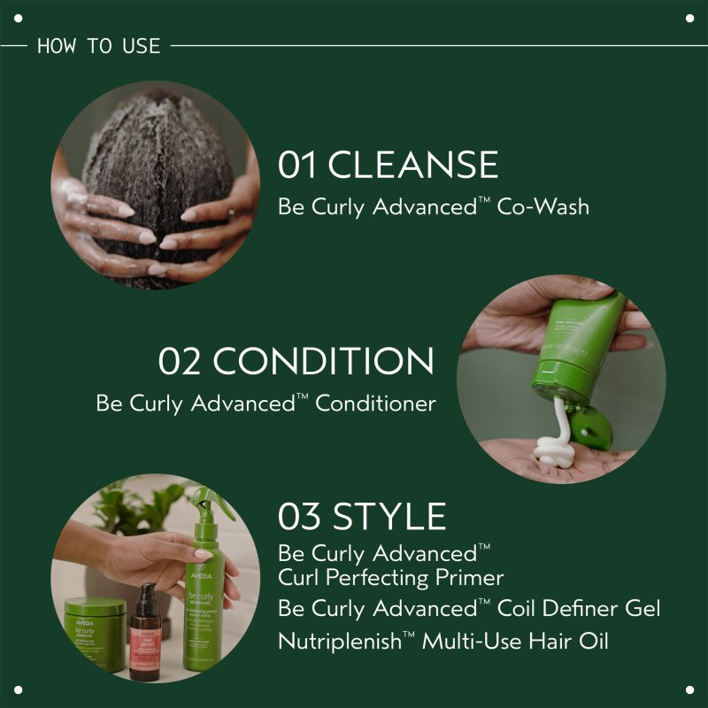 Aveda Be Curly Advanced™ Conditioner hydratační kondicionér pro kudrnaté vlasy 1000 ml (obrázek 10)