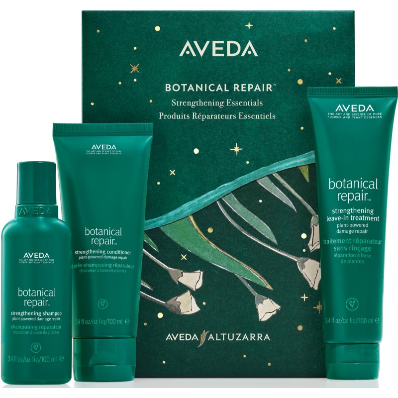 Aveda Holiday Botanical Repair™ Strengthening Essentials Presentförpackning För hårförstärkning 3 st. female