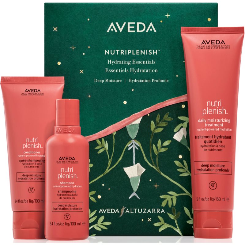 Aveda Holiday Nutriplenish™ Hydrating Essentials: Deep Moisture Presentförpackning (För återfuktning och lyster) 1 st. female