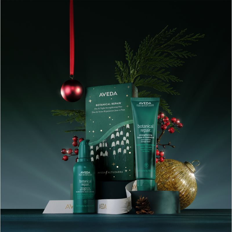 Aveda Holiday Botanical Repair™ Day & Night Strengthening Treatments подарунковий набір для зміцнення волосся