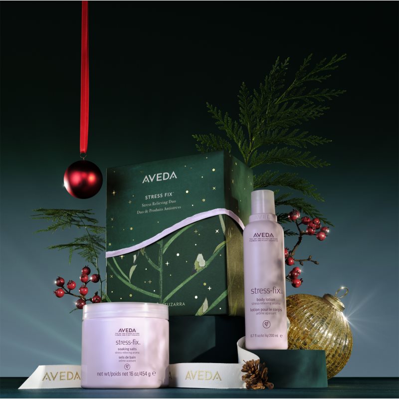 Aveda Holiday Stress Fix Relieving Essentials Gift Set For Stress Relief And Emotional Comfort