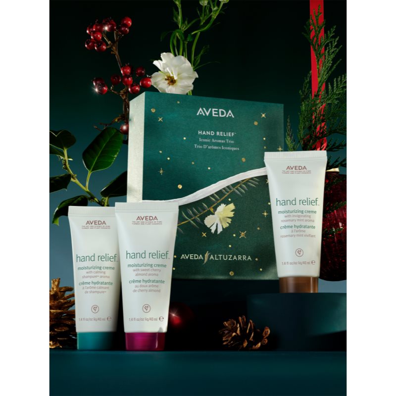 Aveda Holiday Hand Relief™ Iconic Aroma Trio Coffret Cadeau Mains 3x40 Ml