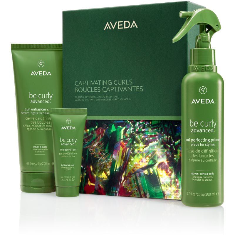 Aveda Holiday Captivating Curls Be Curly Advanced™ Styling Essentials Weihnachtsgeschenk-Set Lockenpflege für lockiges H...