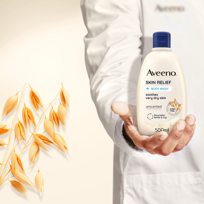 Aveeno Skin Relief Body Wash Soothing Shower Gel 500 Ml