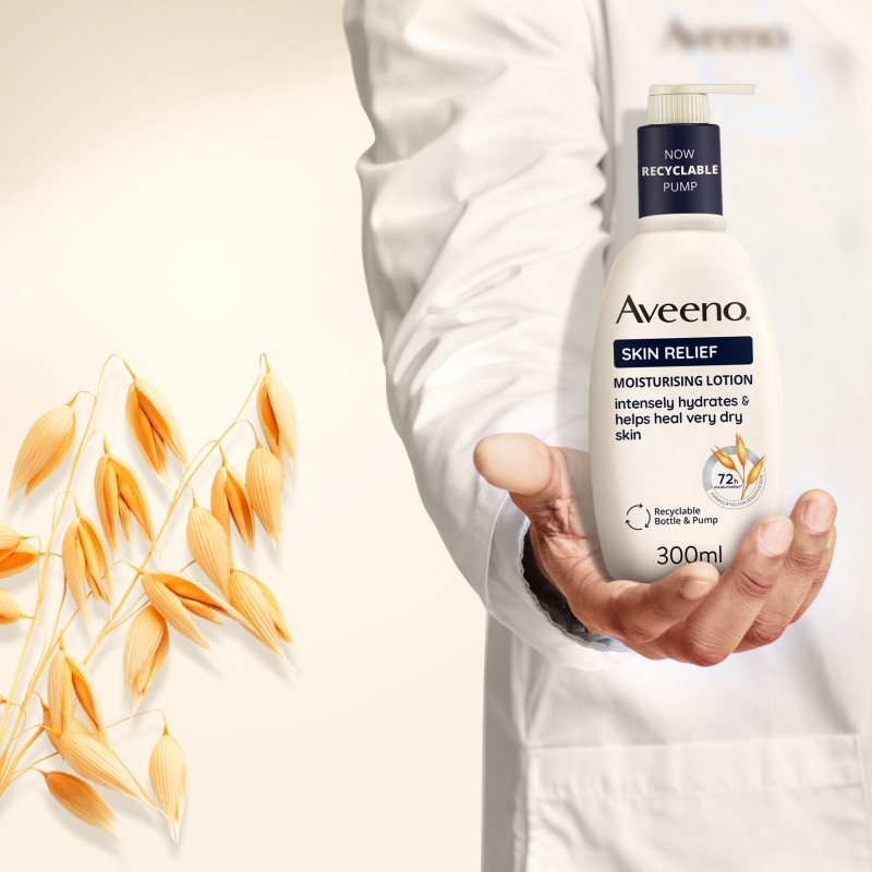 Aveeno Skin Relief Nourishing Lotion зволожуюче молочко для тіла для дуже сухої шкіри 300 мл