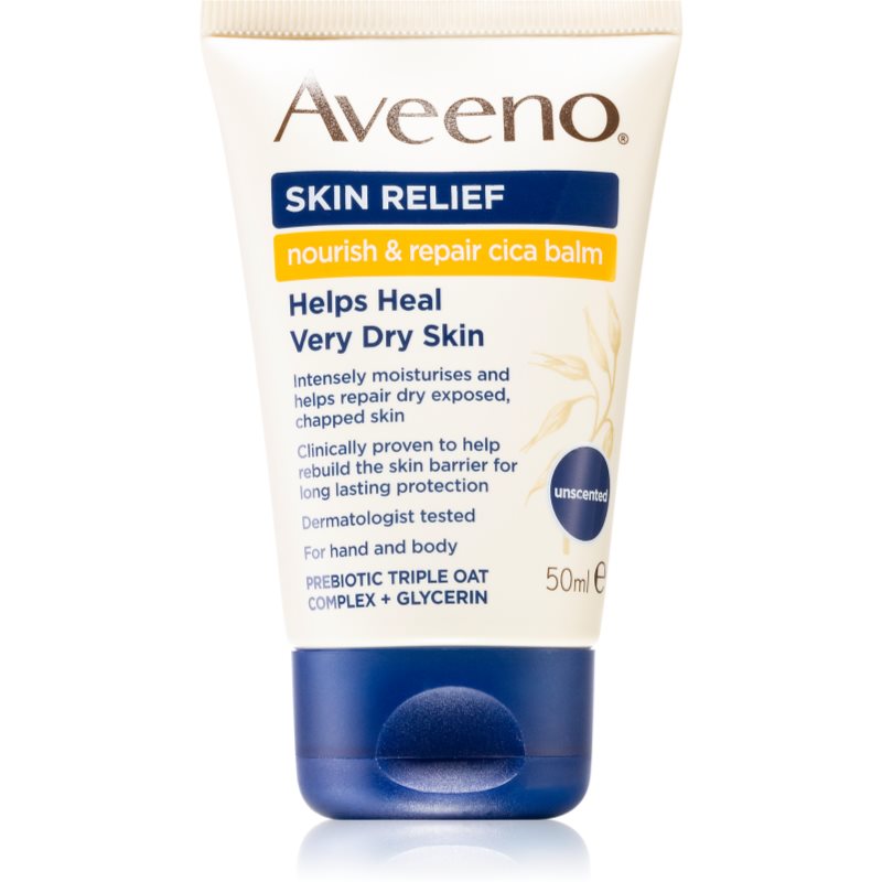 Aveeno Skin Relief Cica balm regeneruojamasis balzamas jautriai odai 50 ml