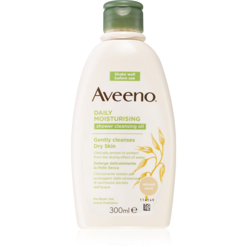 Aveeno Daily Moisturising Shower Oil Cleanser dušo aliejus 300 ml