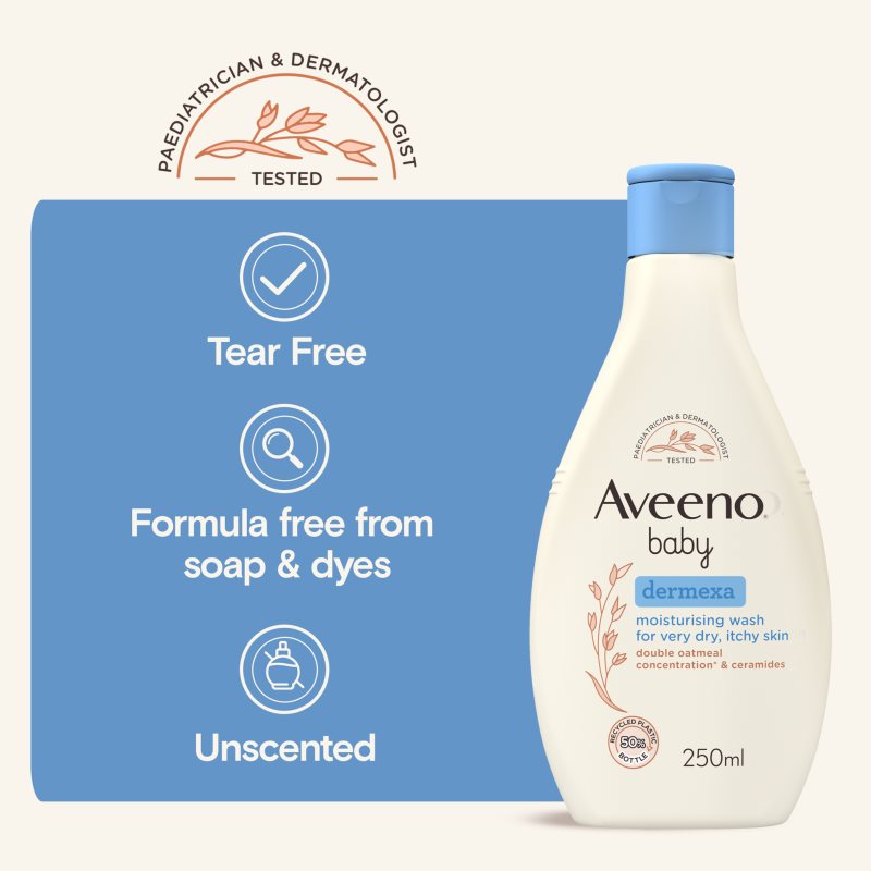 Aveeno Baby Dermexa hydratačný čistiaci gél 250 ml (obrázok 5)