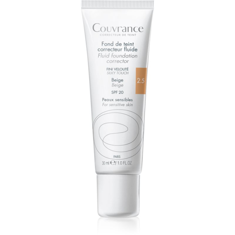 

Avène Couvrance рідкий тональний крем SPF 20 відтінок 2.5 Beige