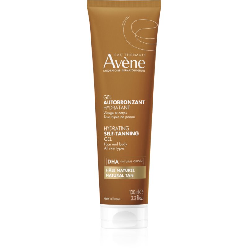 Avène Sun Hydrating Self-Tanning Gel gel autoabbronzante per viso e corpo per tutti i tipi di pelle 100 ml