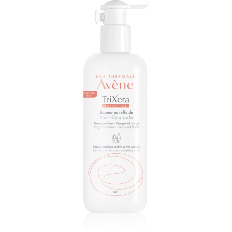 

Avène TriXera Nutrition інтенсивний поживний бальзам-флюїд для догляду за обличчям та тілом без ароматизатора