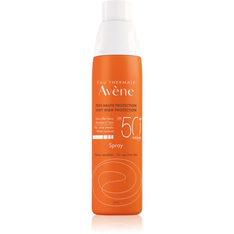 

Avène Sun Sensitive захисний спрей для засмаги SPF 50