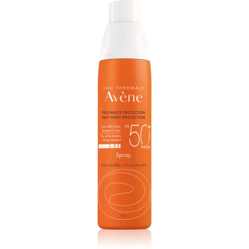 Avène Sun Sensitive napvédő spray SPF 50+ 200 ml